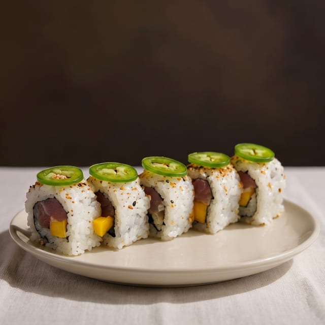 Tuna Mango Mania Roll.