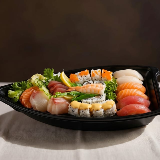 Sushi Combo Platter.