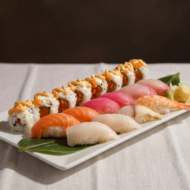 Nigiri and Maki Platter.