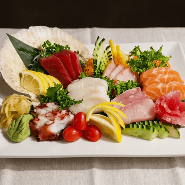 Sashimi Platter.